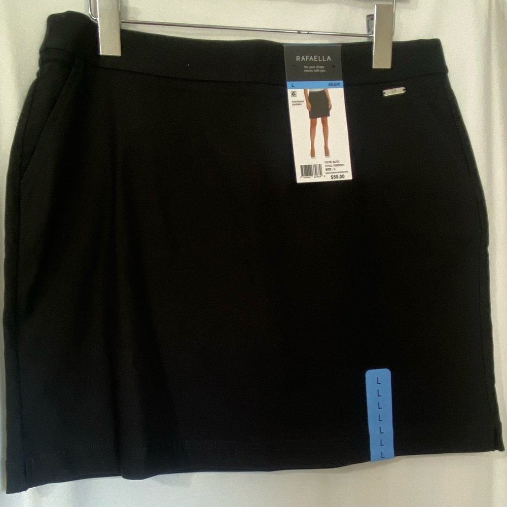 Rafaella Black Mini Skirt